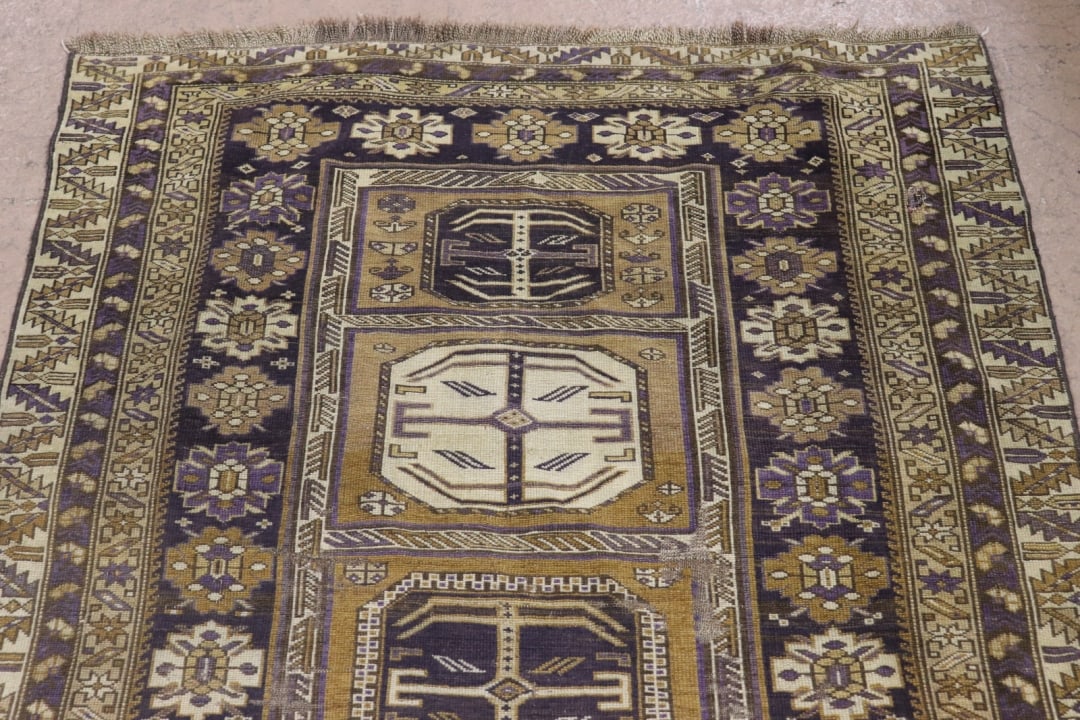 MULTICOLORED THROW RUG - 5