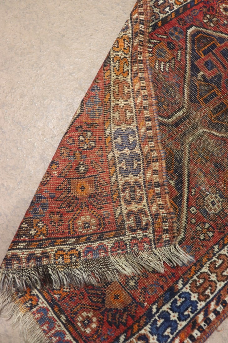 MULTICOLORED THROW RUG - 5