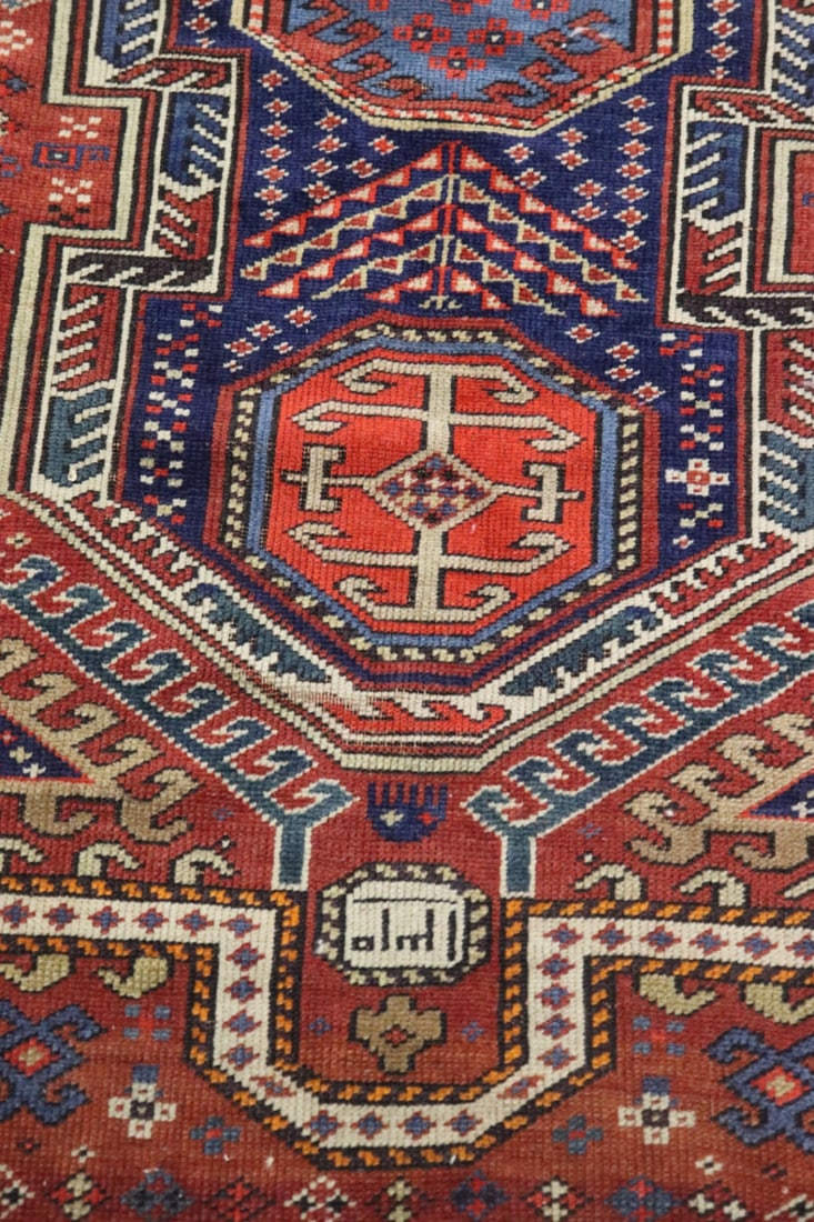 MULTICOLORED THROW RUG - 3