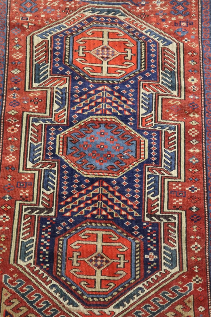 MULTICOLORED THROW RUG - 4