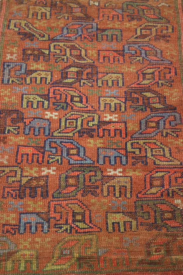 MULTICOLORED THROW RUG - 4