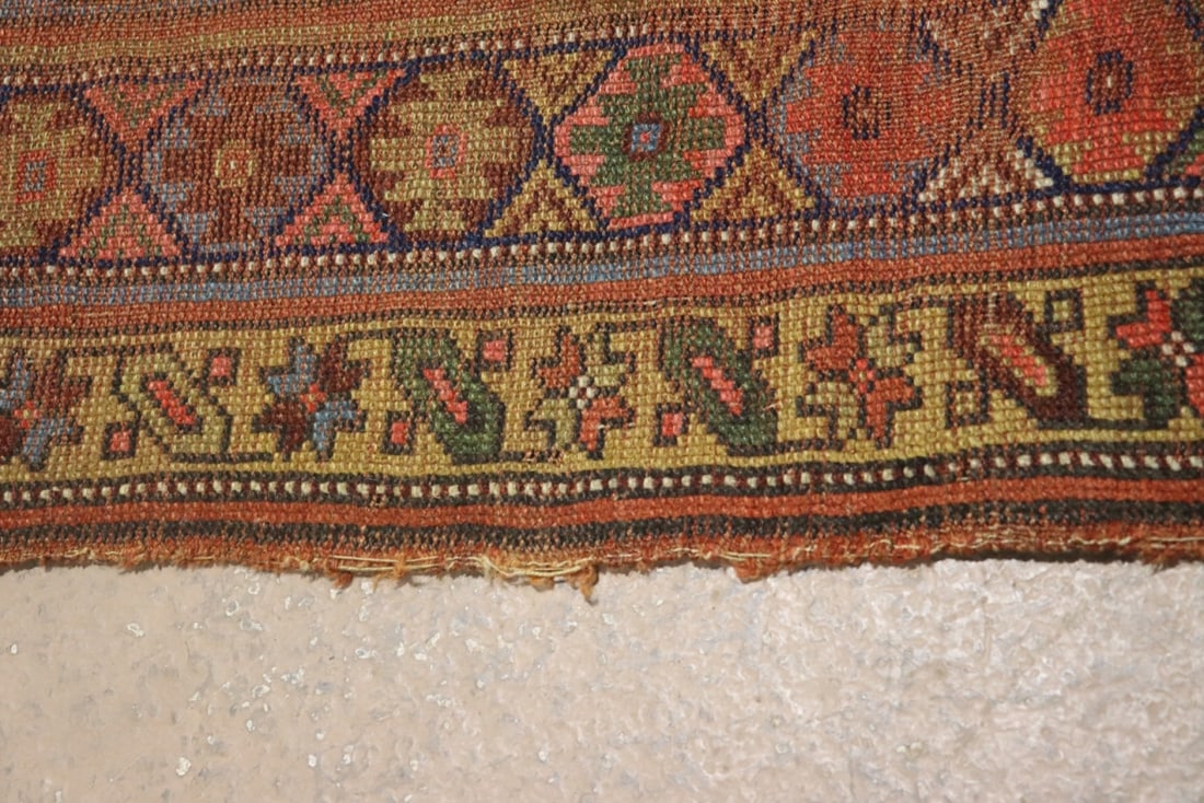 MULTICOLORED THROW RUG - 7