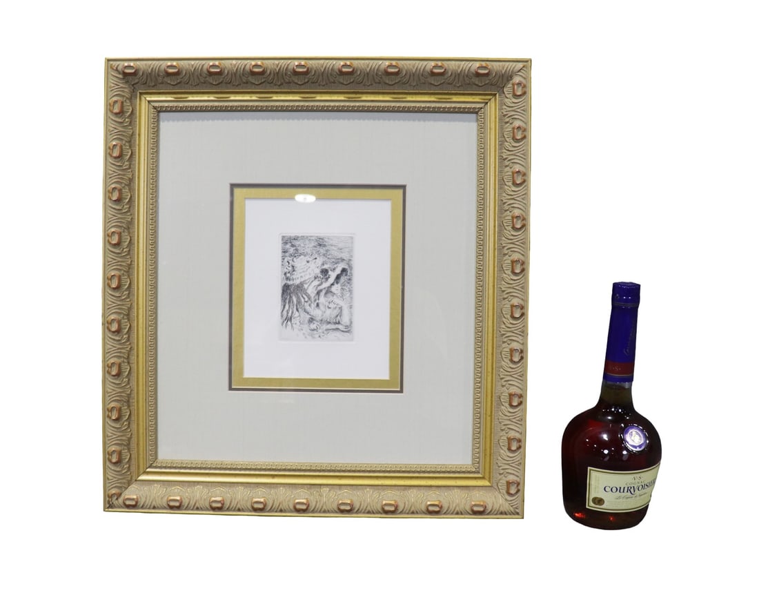 PIERRE-AUGUSTE RENOIR "LE CHAPEAU EPINGLE" ETCHING (1 of 10)