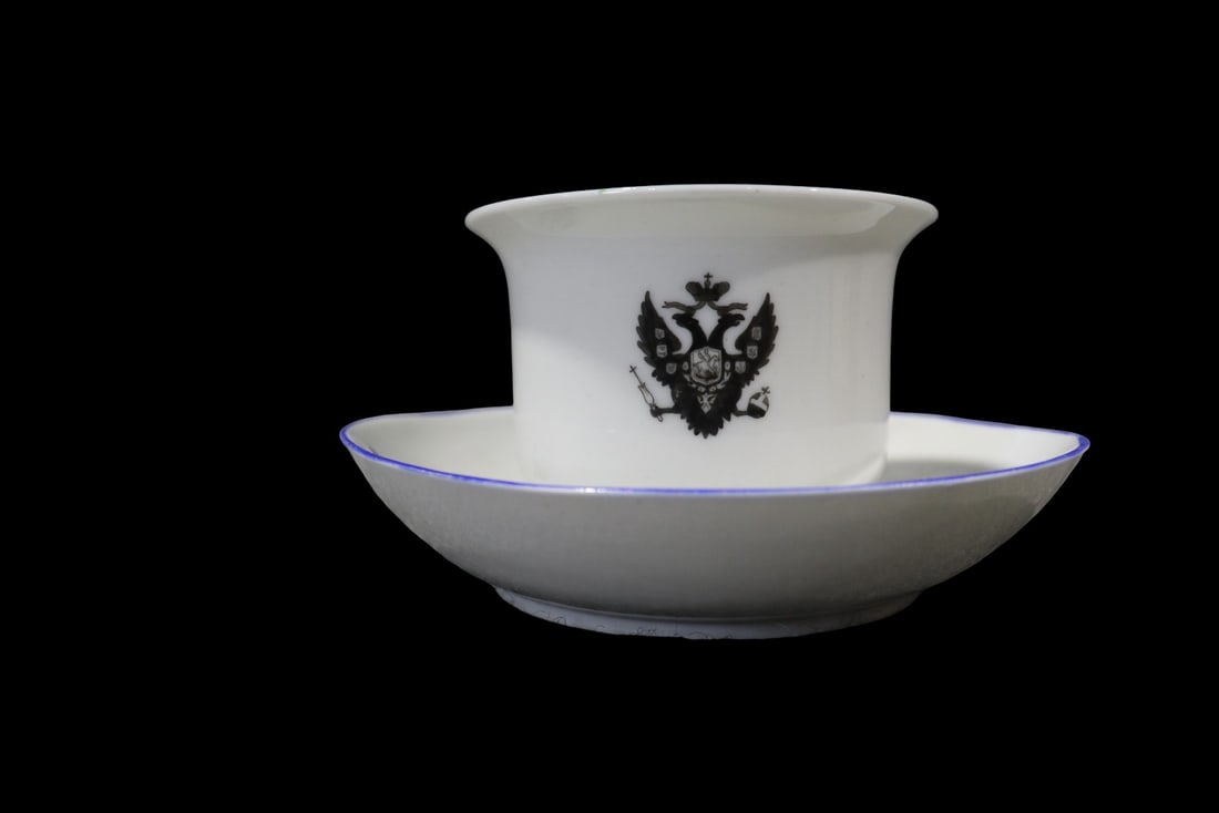 IMPERIAL RUSSIAN CUP & SAUCER (1 of 9)