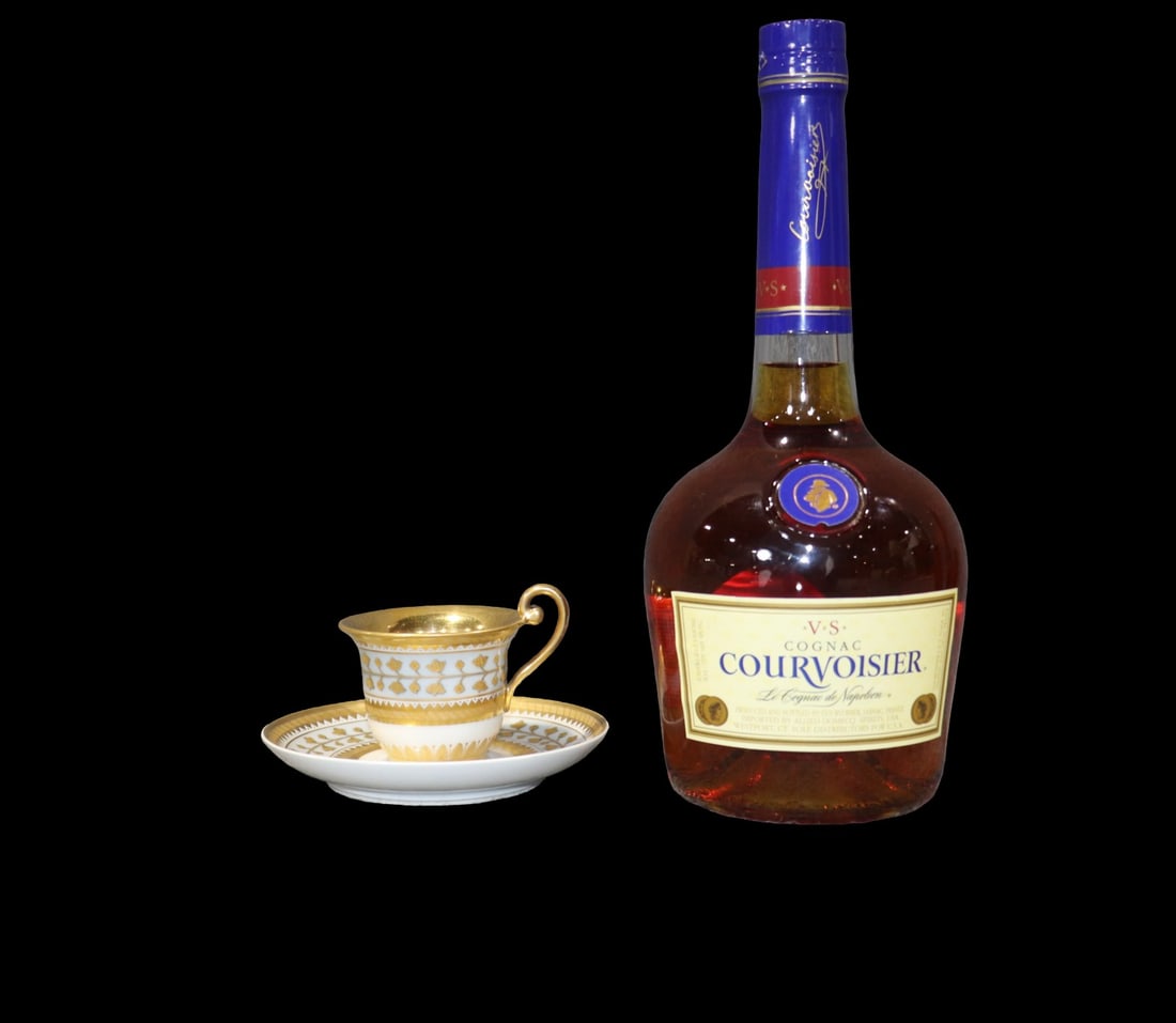 IMPERIAL RUSSIAN ALEXANDER II CHOCOLATE CUP & SAUCER
