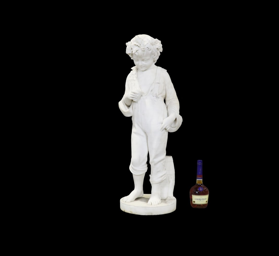 CARRERA MARBLE FIGURE YOUNG MAN