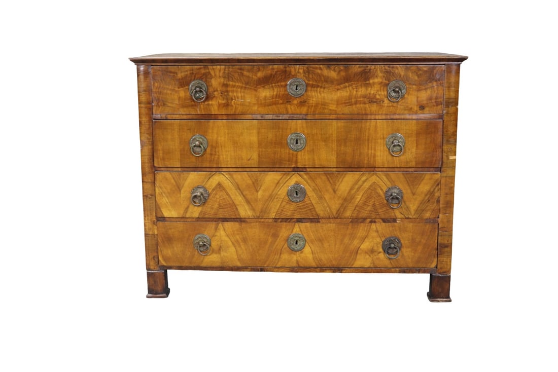 DUTCH 4 DRAWER INLAY COMMODE (1 of 12)