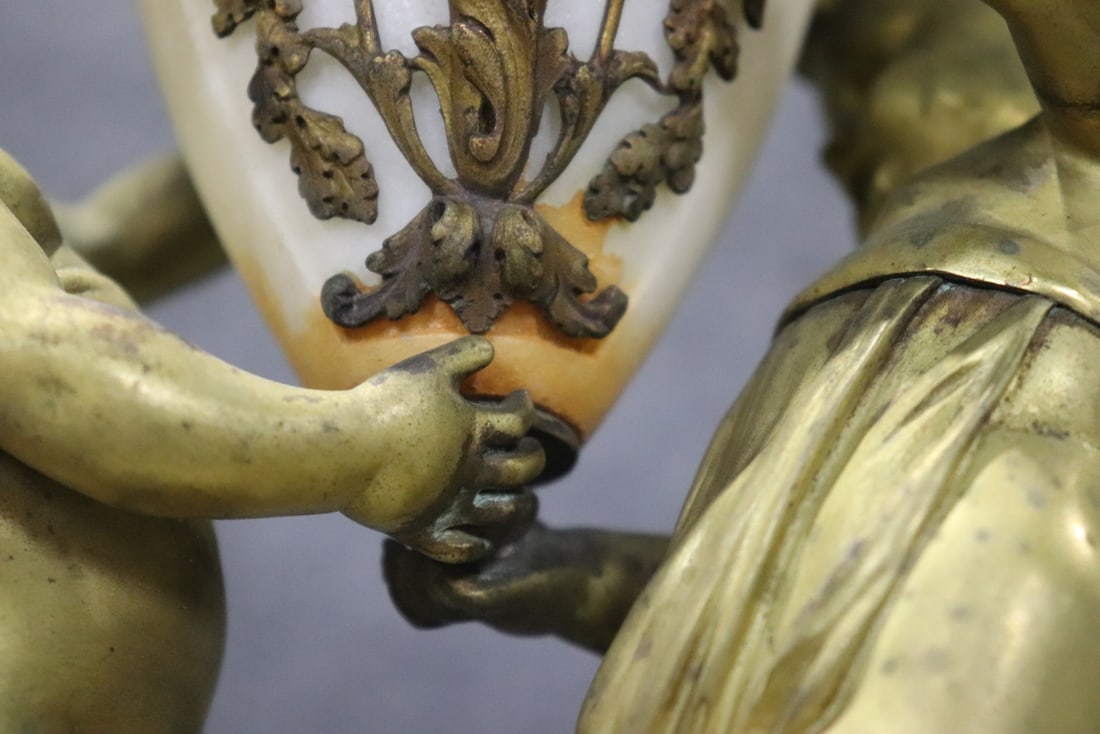 PAIR 5 LIGHT FIGURAL CANDELABARS - 10