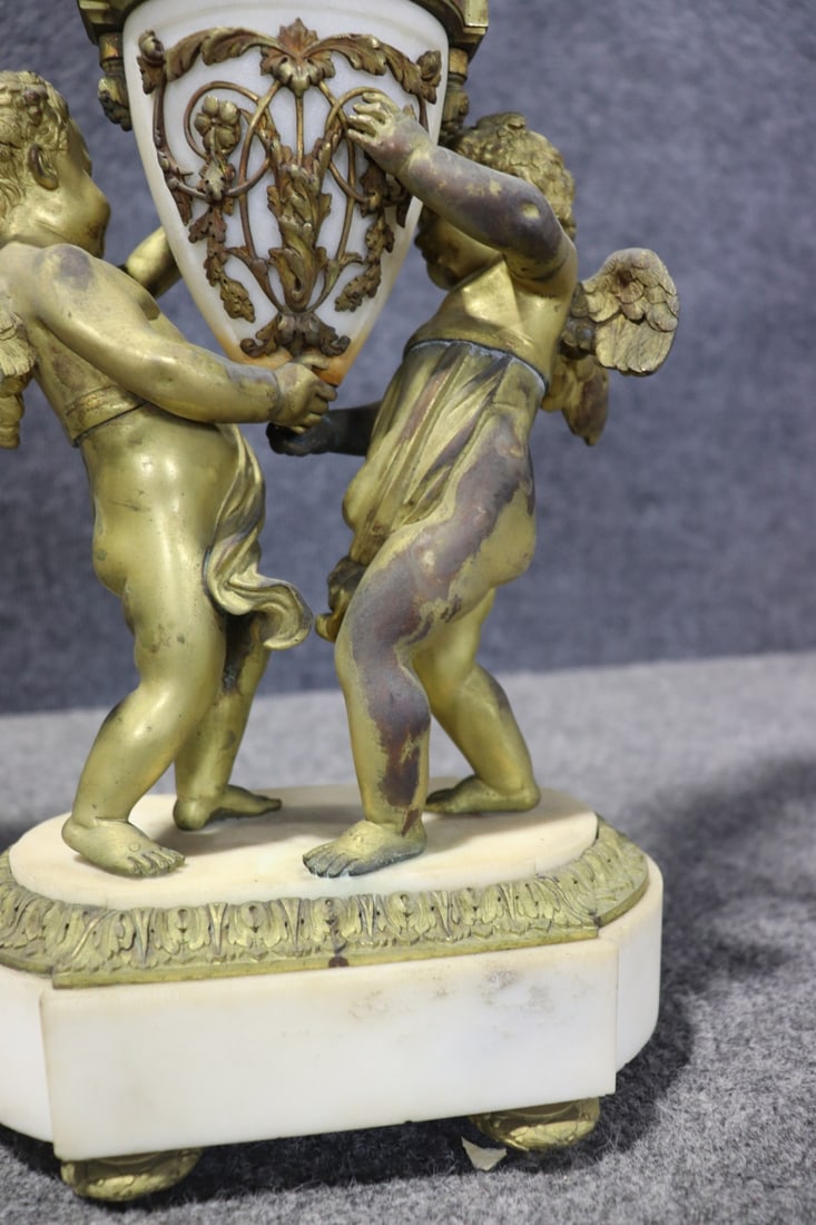 PAIR 5 LIGHT FIGURAL CANDELABARS - 11