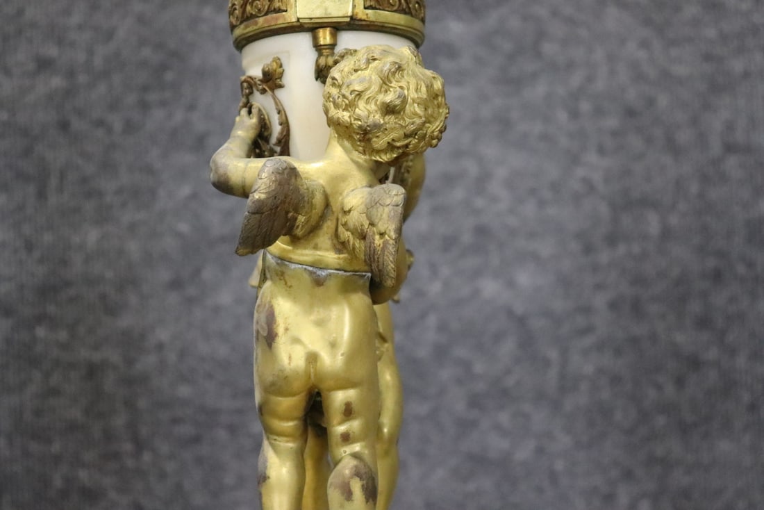 PAIR 5 LIGHT FIGURAL CANDELABARS - 8