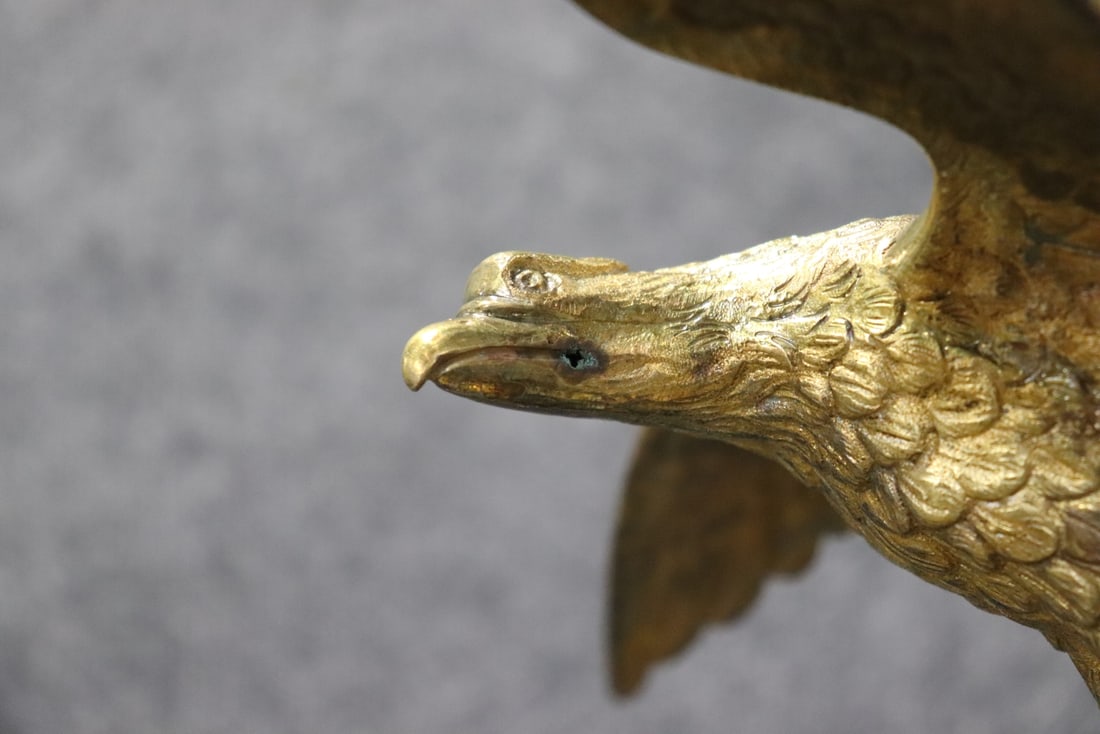 MARBLE INKWELL WITH EAGLE - 7