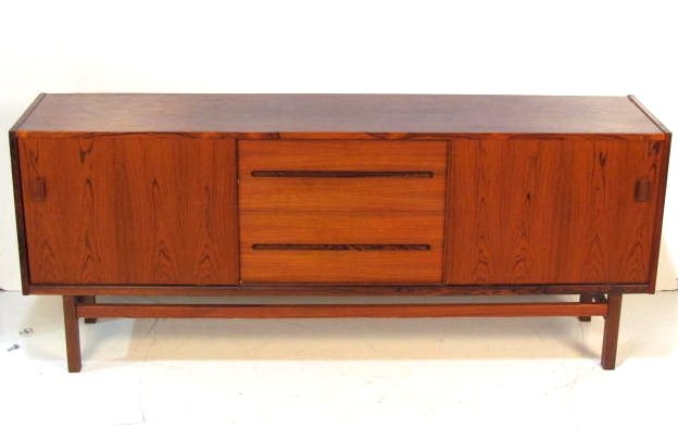 ROSEWOOD SIDEBOARD by NILS JONSSON: Very good condition. 30 3/4"h. x 75"