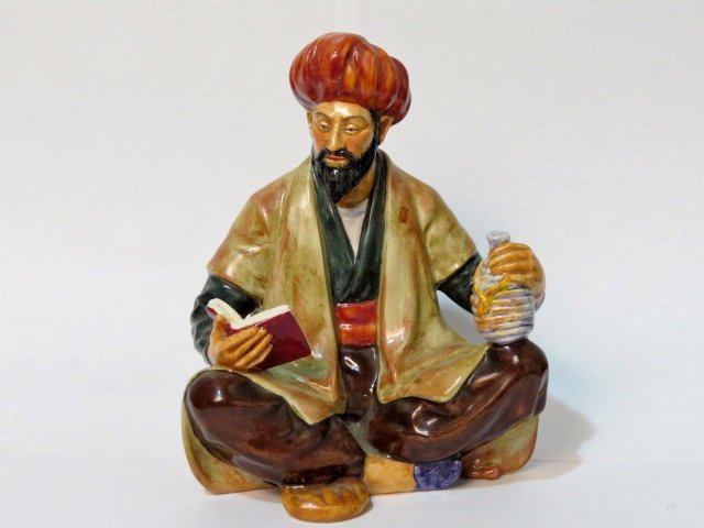 ROYAL DOULTON "OMAR KHAYYAM" HN2247: Very good condition. 7 1/2"h.