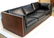 MID CENTURY MODERN ROSEWOOD & BLACK VINYL SOFA - 2