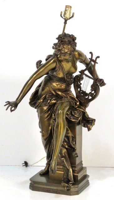 Albert Ernest Carrier Belleuse Bronze Melodie