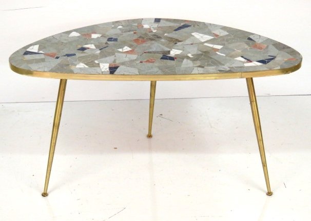 OPAL ITALIAN MODERN MOSAIC TOP COFFEE TABLE (1 of 5)