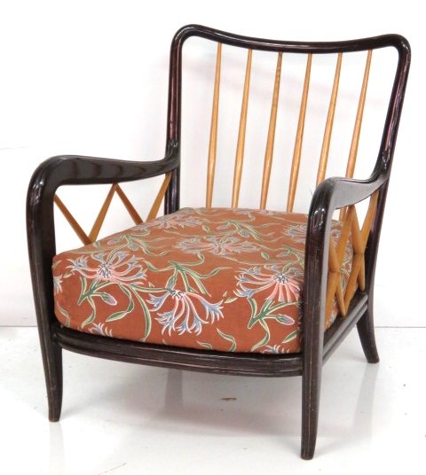 PAOLO BUFFA ITALIAN MODERN LOUNGE CHAIR (1 of 5)