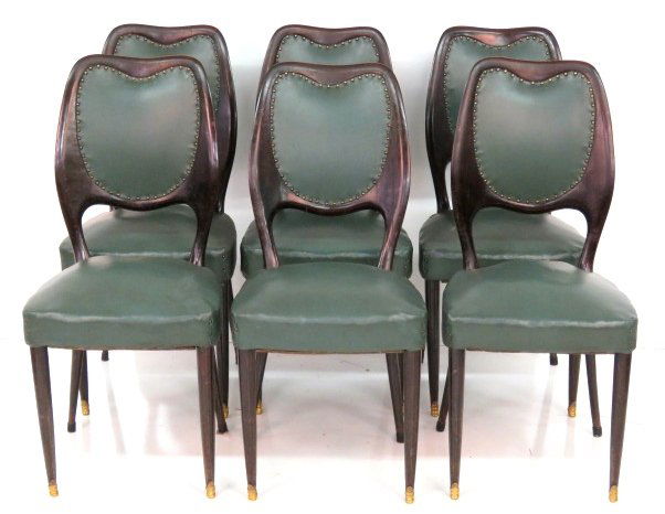 6 ITALIAN MODERN DINING CHAIRS (1 of 6)
