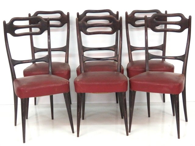 6 ITALIAN MODERN DINING CHAIRS (1 of 8)
