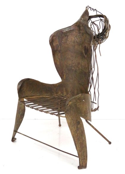 STUDIO PRODUCED AIDS AWARENESS CHAIR SCULPTURE (1 of 7)