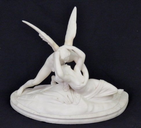 MARBLE SCULPTURE PSYCHE REVIVED after ANTONIO CANOVA (1 of 5)