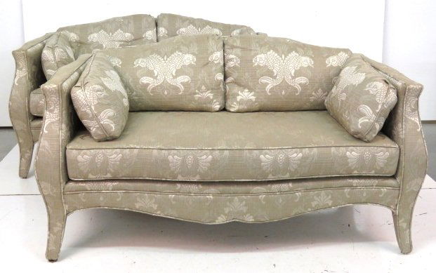 Pair HENREDON CUSTOM ITALIAN STYLE UPHOLSTERED SOFAS (1 of 5)