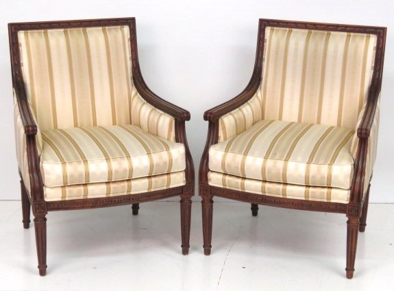 ETHAN ALLEN LOUIS XVI STYLE BERGERES (1 of 5)