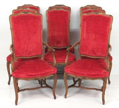 8 KARGES CUSTOM ITALIAN STYLE DINING CHAIRS (1 of 5)