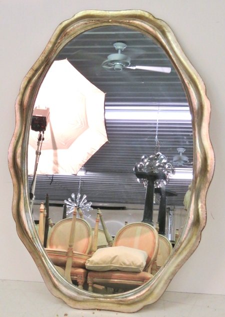 DOROTHY LERNER ITALIAN SILVER LEAF MIRROR (1 of 3)