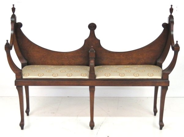 DOROTHY LERNER REGENCY STYLE WINDOW BENCH (1 of 2)