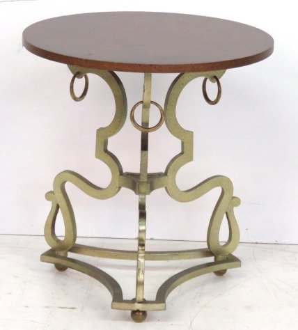 DREXEL HOLLYWOOD REGENCY STYLE SIDE TABLE (1 of 5)