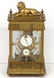 MECHANICAL BRONZE CLOCK w/ STEEL BALLS
