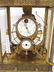 MECHANICAL BRONZE CLOCK w/ STEEL BALLS - 4
