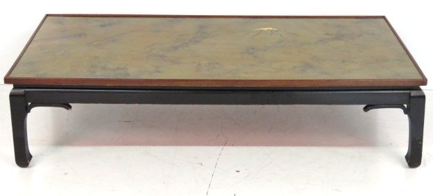 CUSTOM CHINOISERIE LACQUERED COFFEE TABLE (1 of 6)