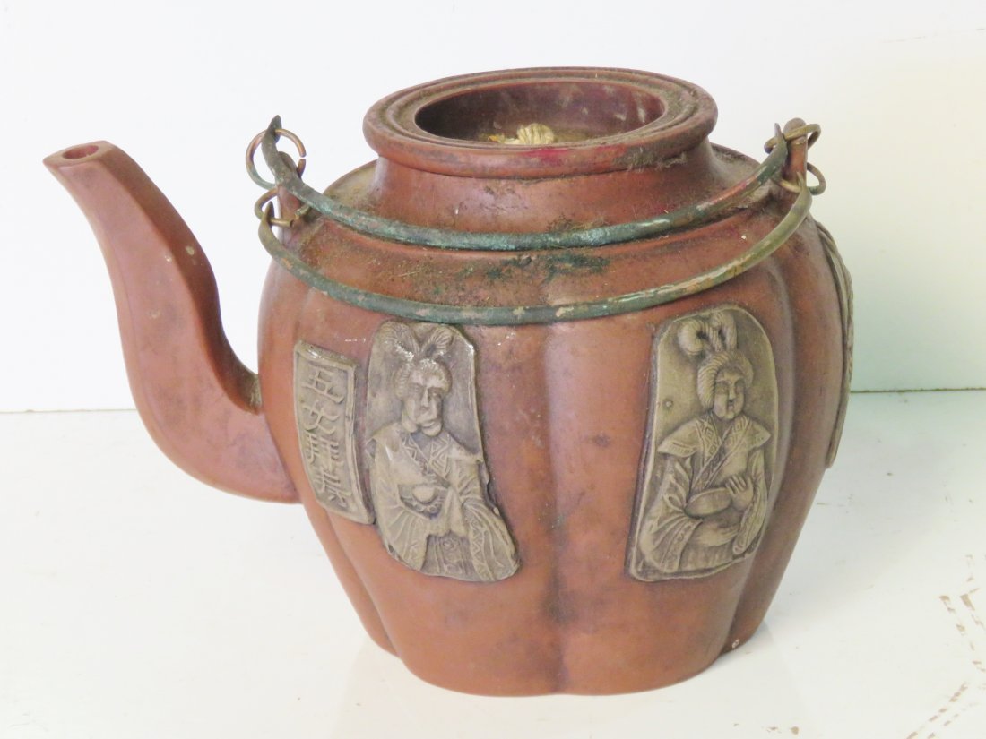 ASIAN CERAMIC TEAPOT (1 of 5)