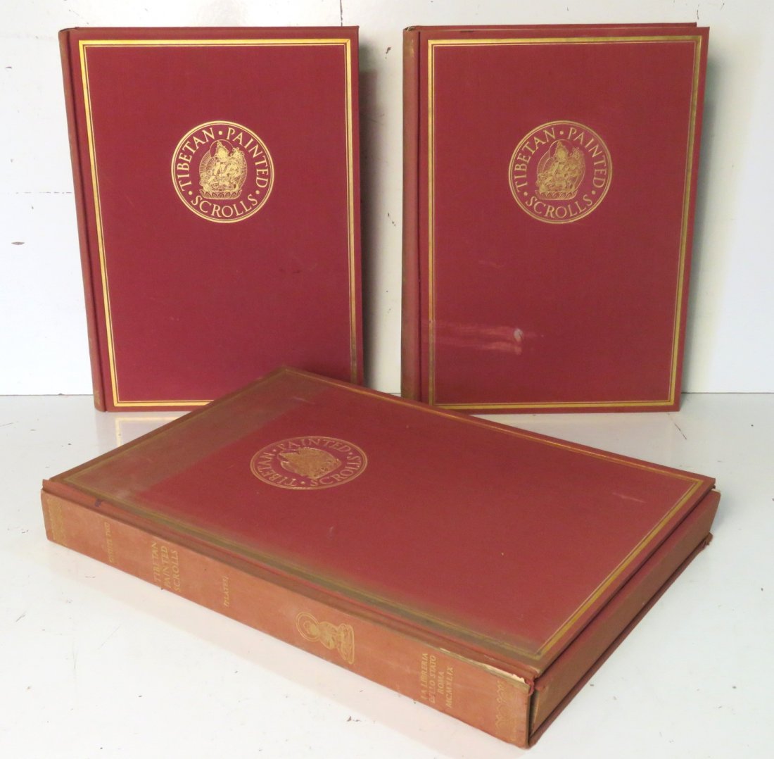 GIUSEPPE TUCCI TIBETAN PAINTED SCROLLS, BOOKS, & (1 of 6)