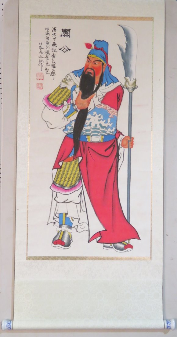 3 ASIAN SCROLLS (1 of 10)