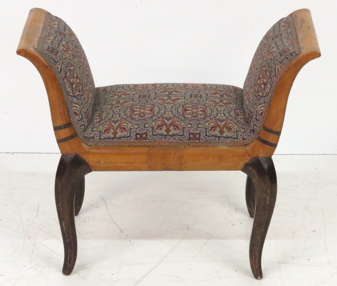 ANTIQUE BIEDERMEIER STOOL (1 of 4)