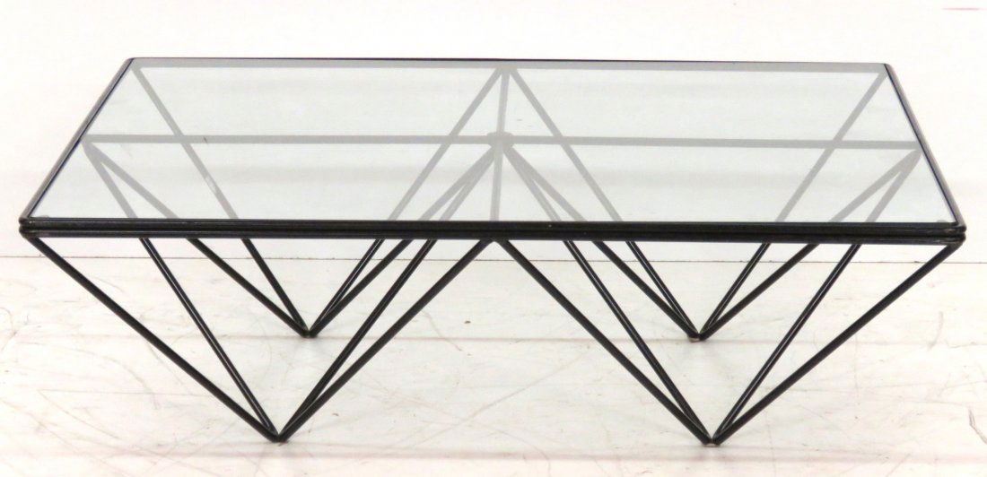 ALANDRA IRON COFFEE TABLE attr. PAOLO PIVA (1 of 3)