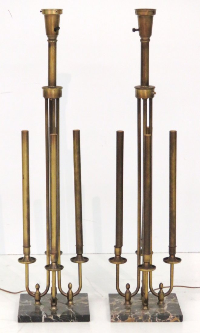 Pair PARZINGER STYLE STIFFEL LAMPS (1 of 4)