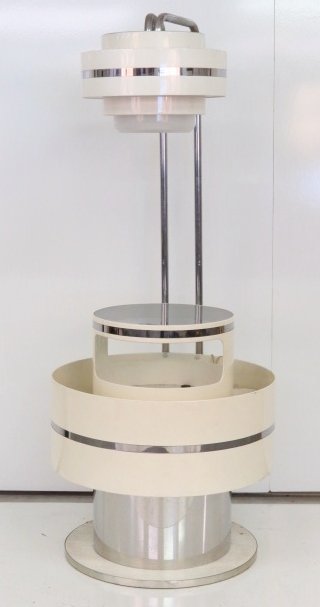 SPACE AGE ITALIAN MODERN CHROME & PLASTIC BAR (1 of 6)