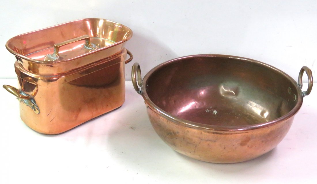2pc. FRENCH COPPER COOKWARE (1 of 4)