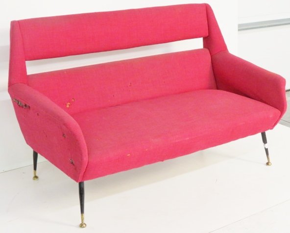 ITALIAN MODERN OPEN BACK SETTEE (1 of 6)