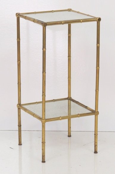 BRASS BAMBOO FORM STAND (1 of 4)