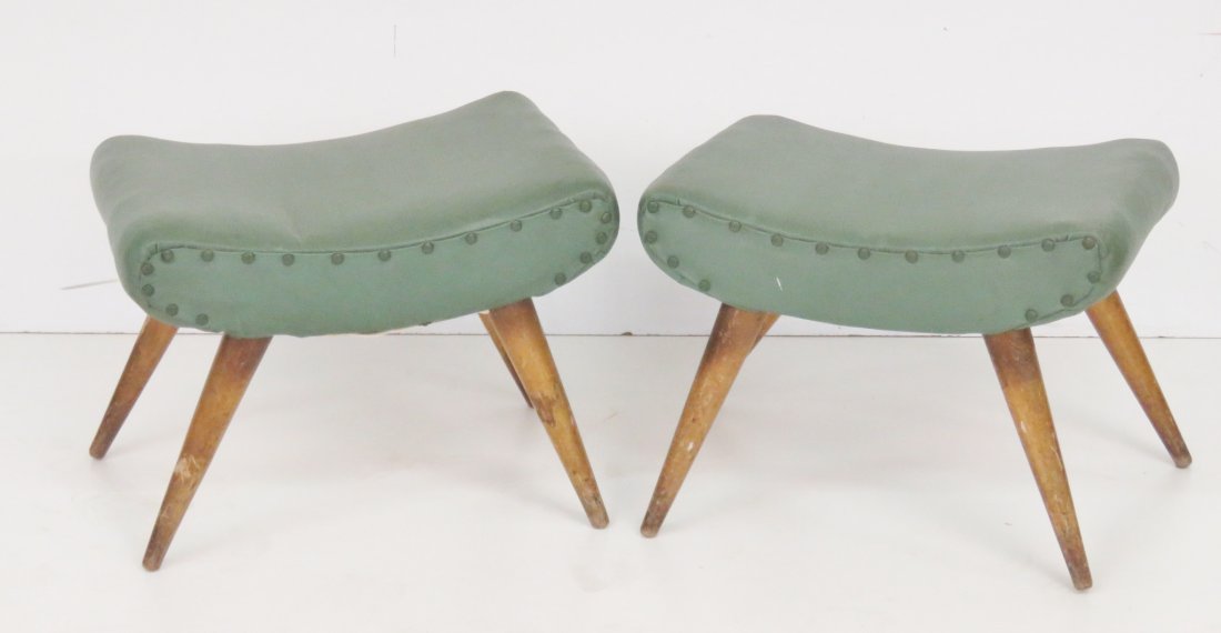 Pair ITALIAN MODERN STOOLS (1 of 5)