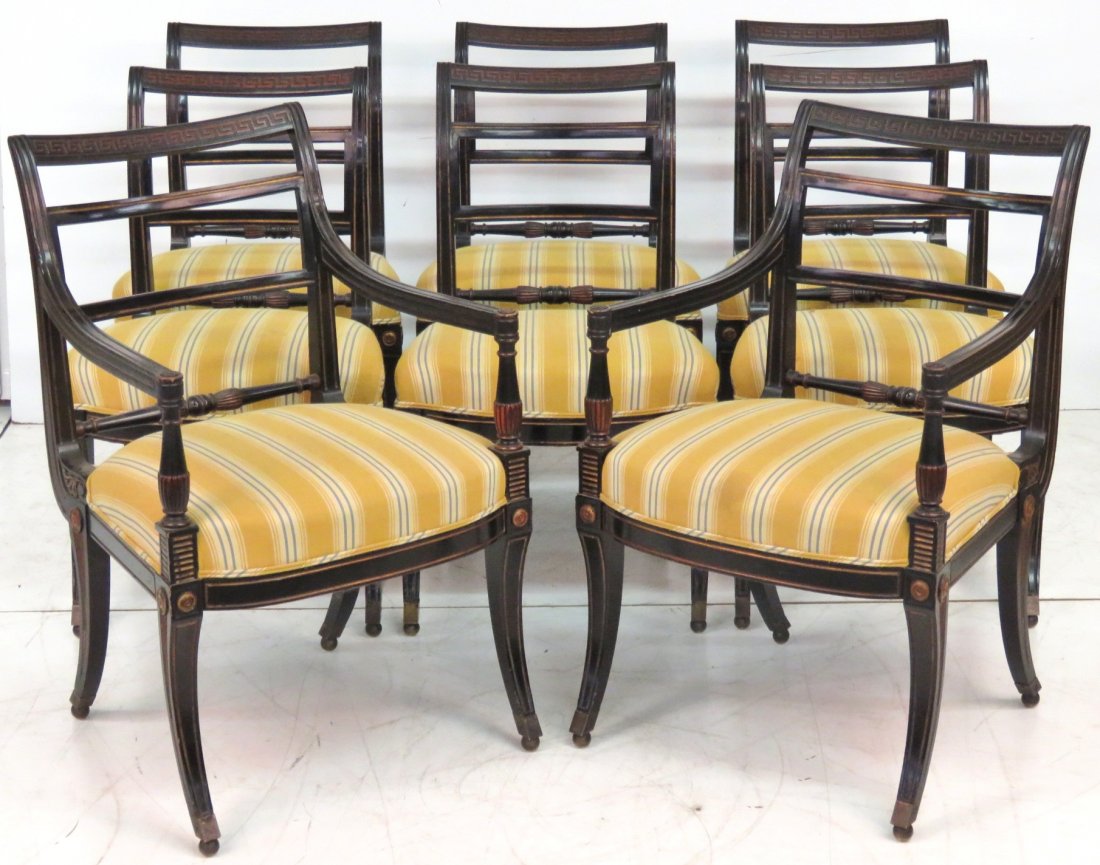 8 RUSSIAN NEOCLASSICAL STYLE DINING CHAIRS (1 of 6)