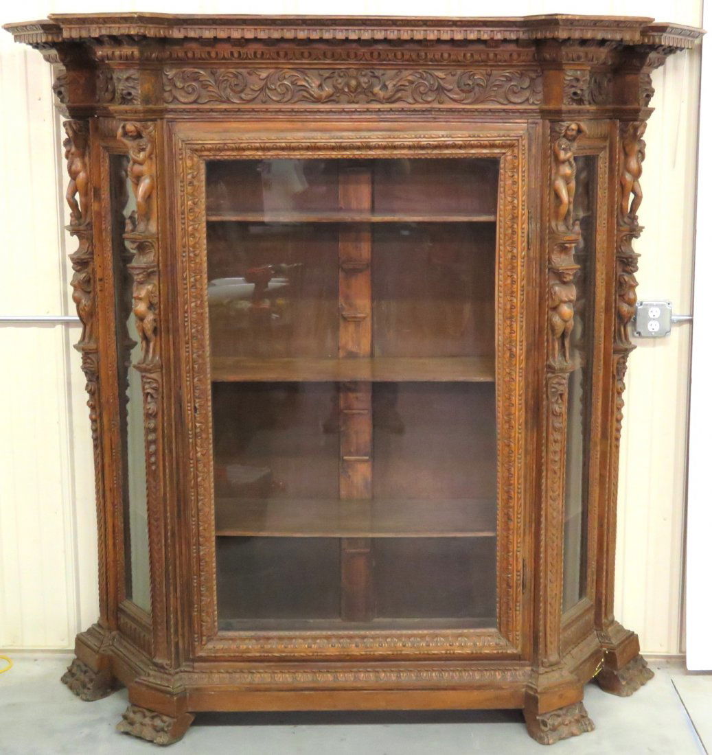 19th c. ITALIAN FIGURAL CARVED CHINA