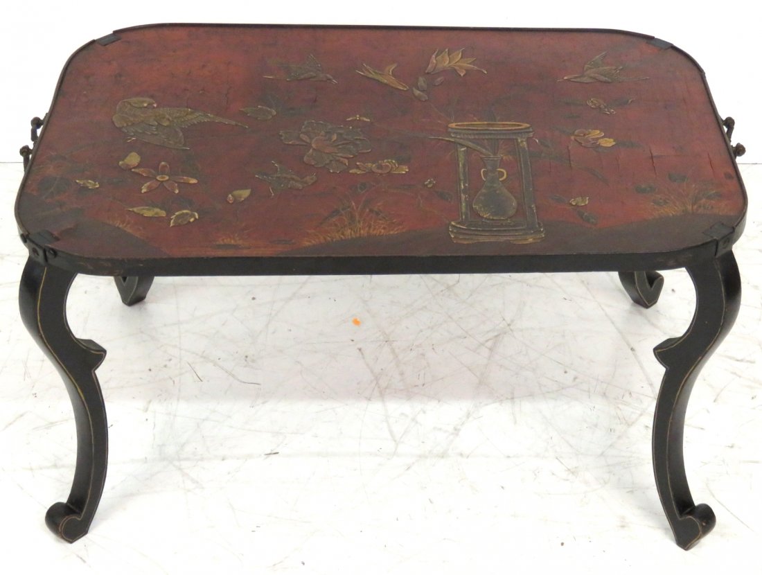 CHINESE COROMANDEL TOP COFFEE TABLE (1 of 9)