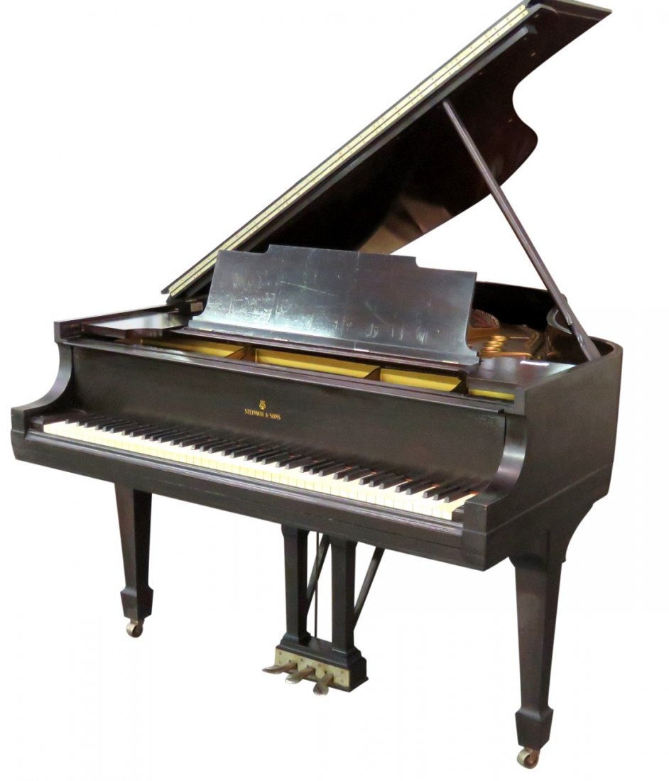 STEINWAY & SONS MODEL M GRAND PIANO (1 of 7)