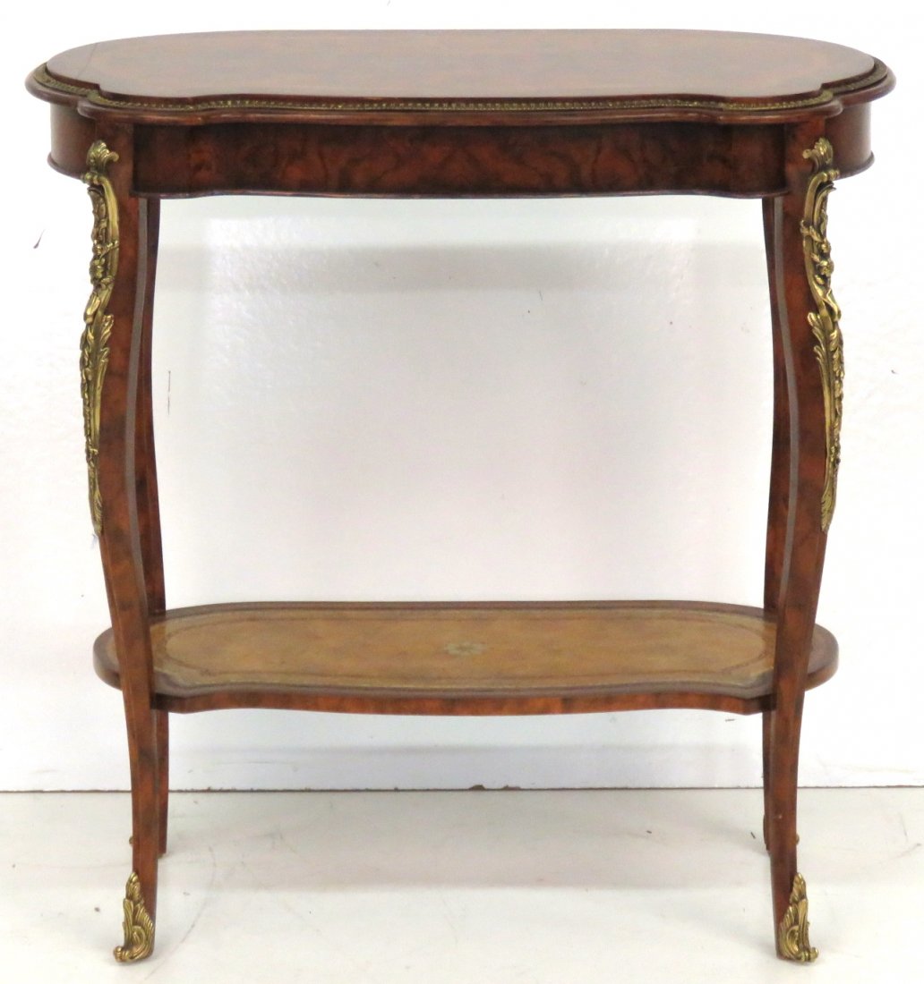 MAITLAND SMITH FRENCH STYLE BRONZE MOUNTED TABLE (1 of 5)